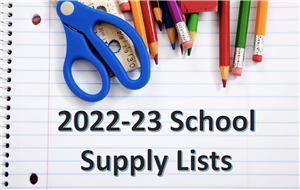 22-23 Supply Lists